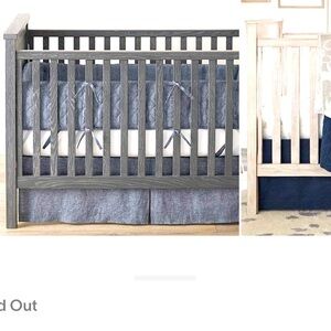 Pottery Barn Chambray Bedskirt